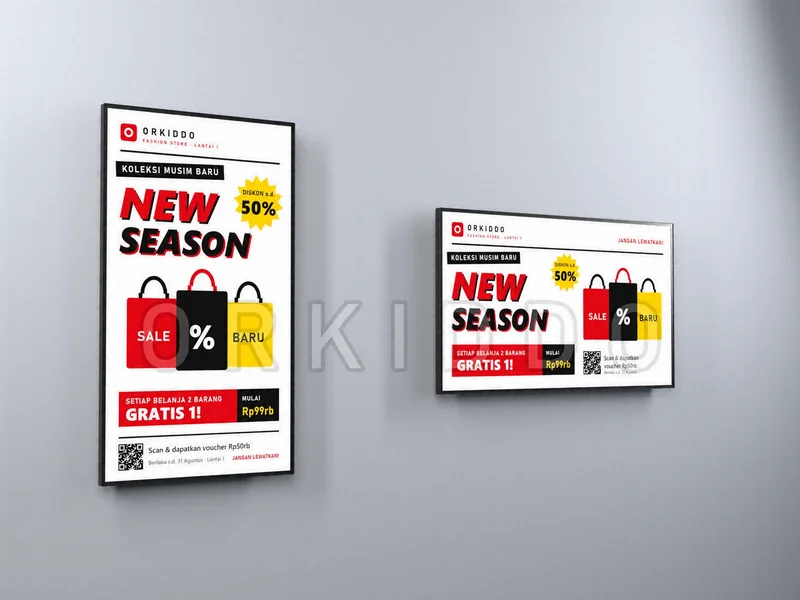 Digital Signage Android 49" Wall-mount Non-Touch