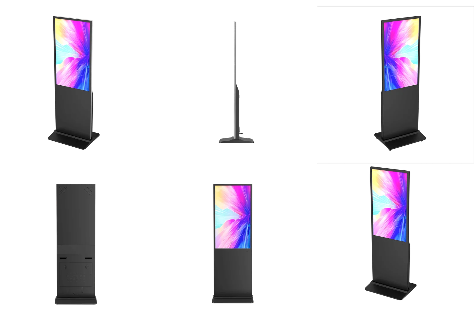 Orkiddo OKD-B43 Floor-Standing Digital Poster Capacitive Touch